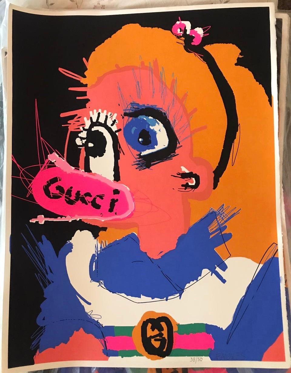 "Alice" Silkscreen print 39" x 28" inch Edition 38/50 by John Paul Fauves 



ABOUT John Paul FAUVES: 
John Paul Fauves (born in 1980) is a contemporary Artist from Costa Rica . His artistic journey started at a very young age after he became a