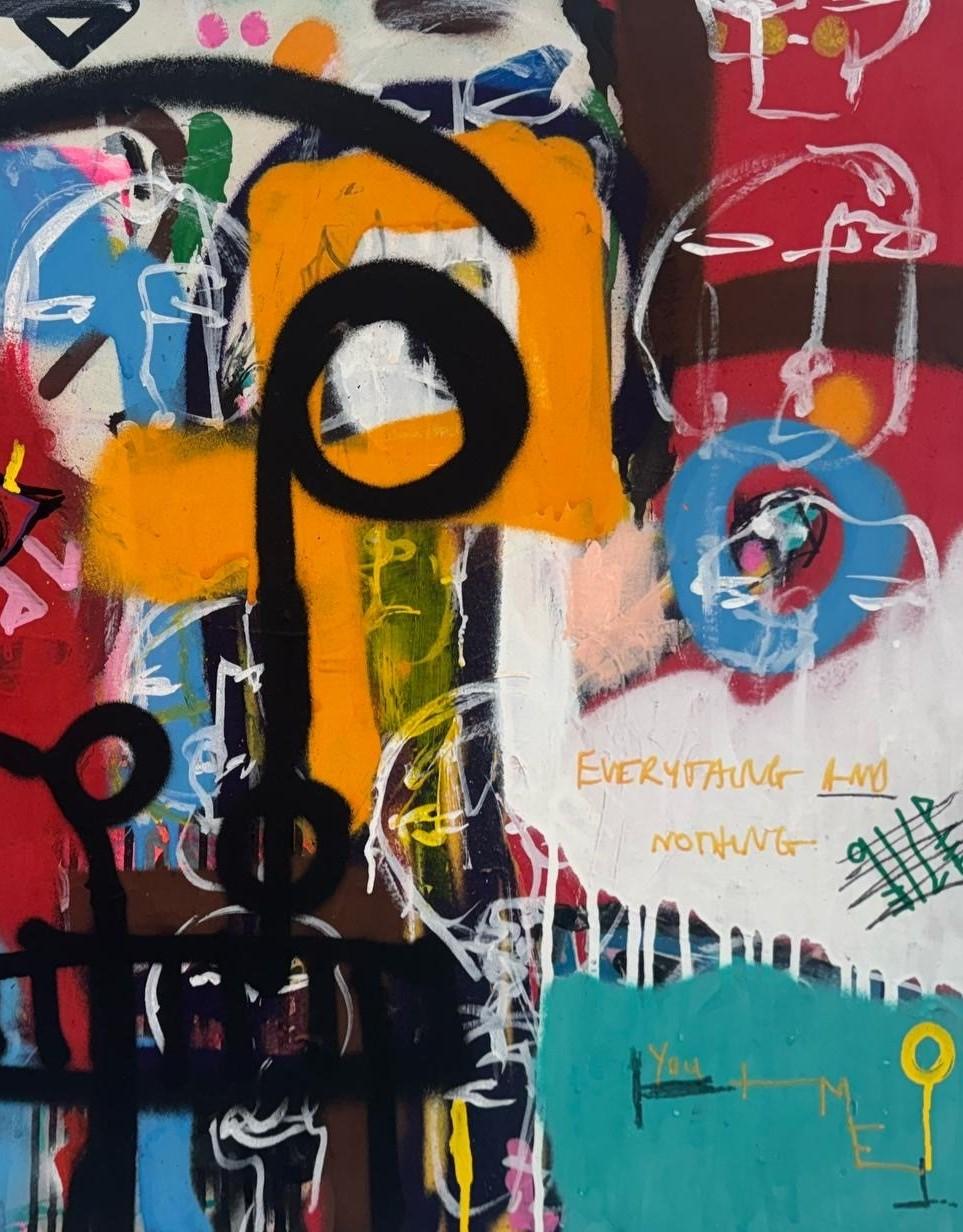 Tutto e sempre - Painting Espressionismo astratto di John Paul Jones