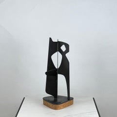 John-Paul Philippe Sculpture abstraite sur base Woods