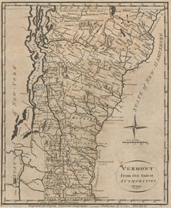 Vermont from the latest Authorities. 1799.