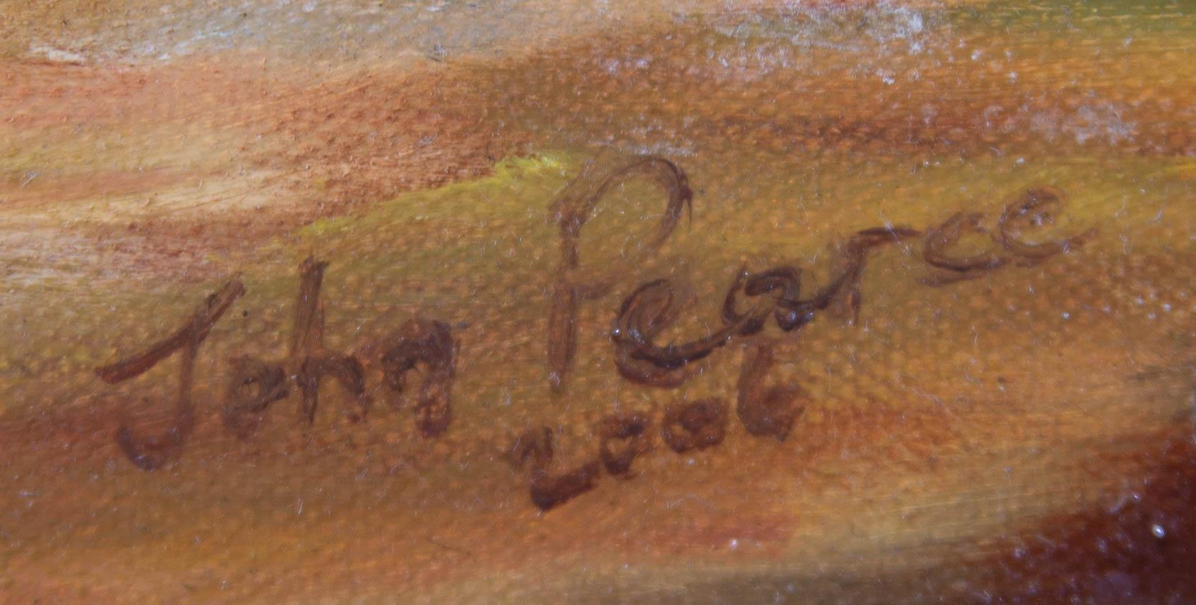 John Pearce - 2006 Öl, Gordon Setter 4
