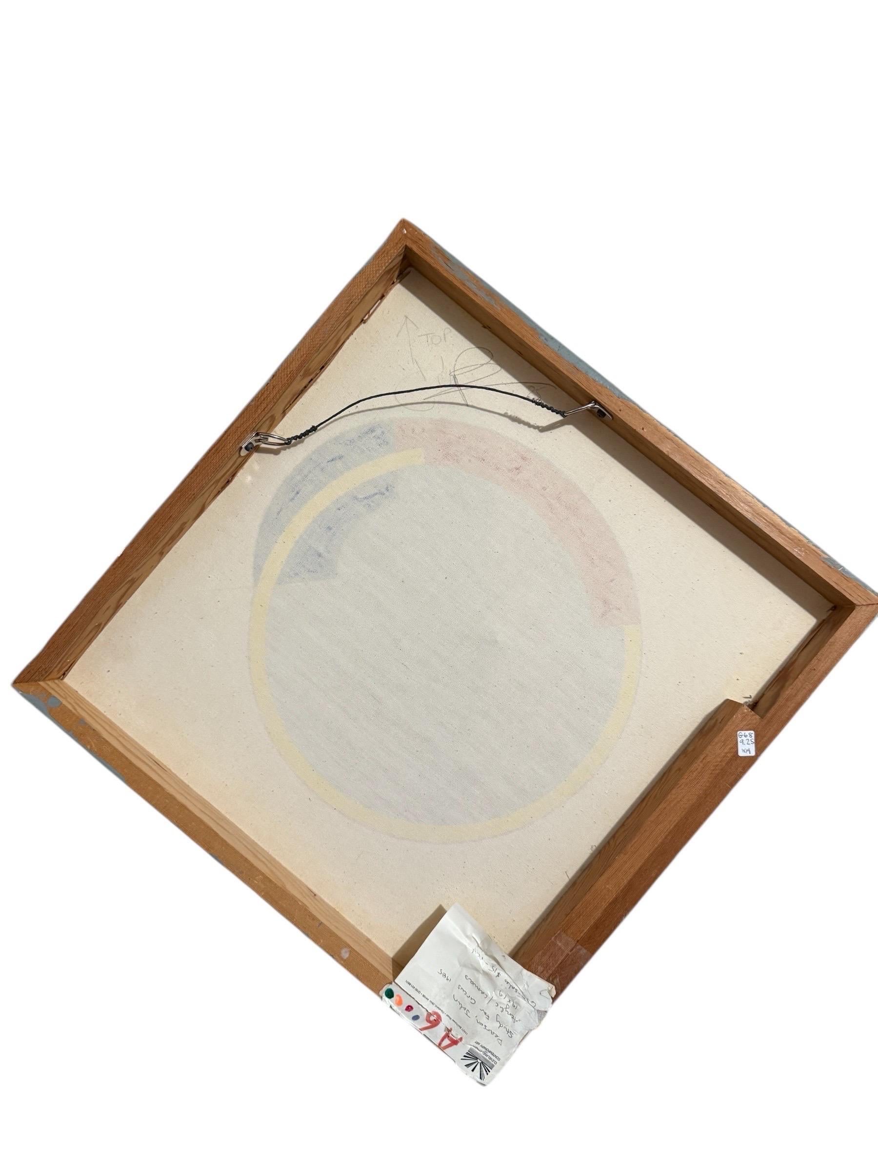 Op Art Pittura geometrica astratta a bordi duri John Pearson in vendita 14