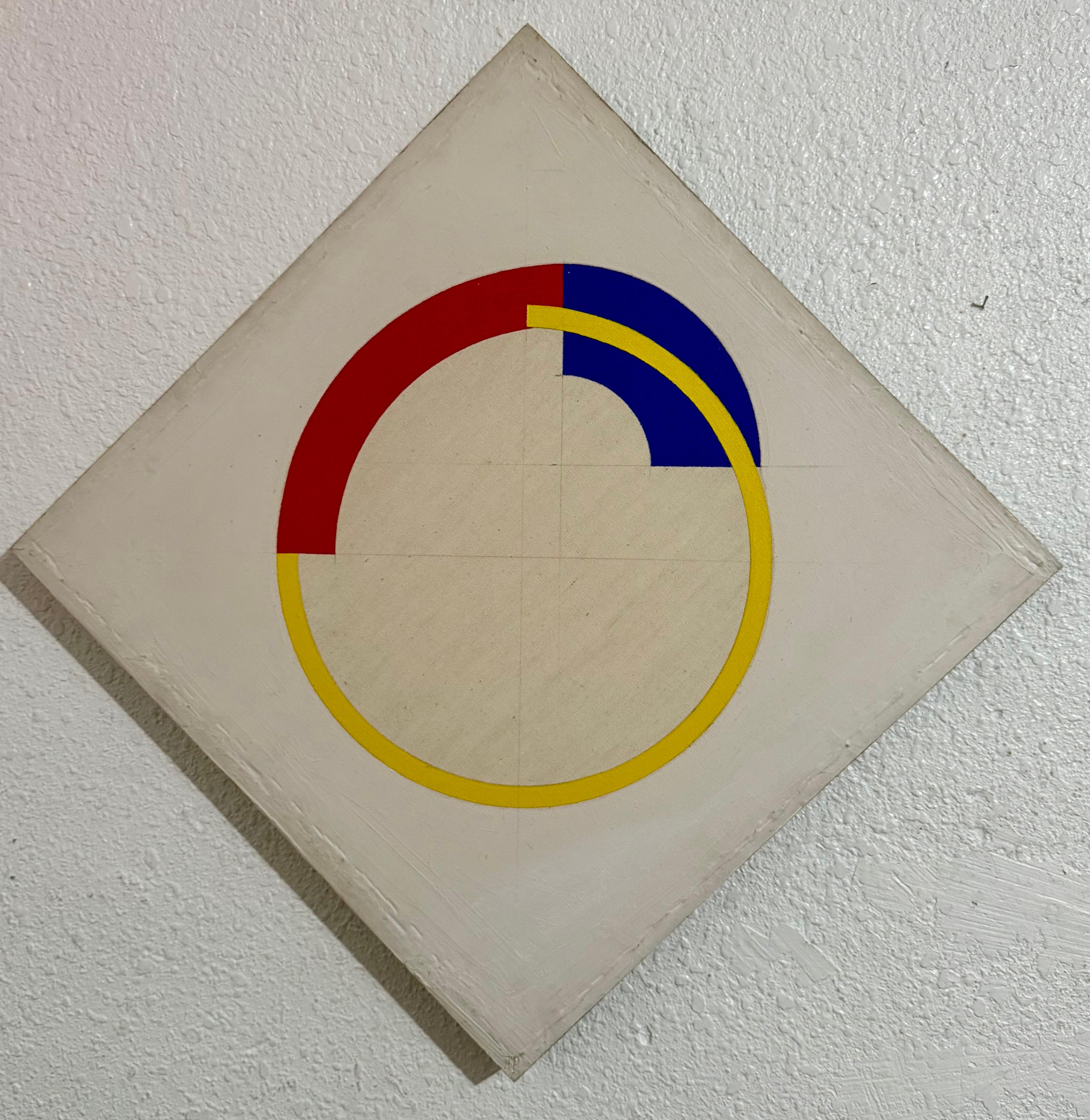 Op Art Pittura geometrica astratta a bordi duri John Pearson in vendita 2