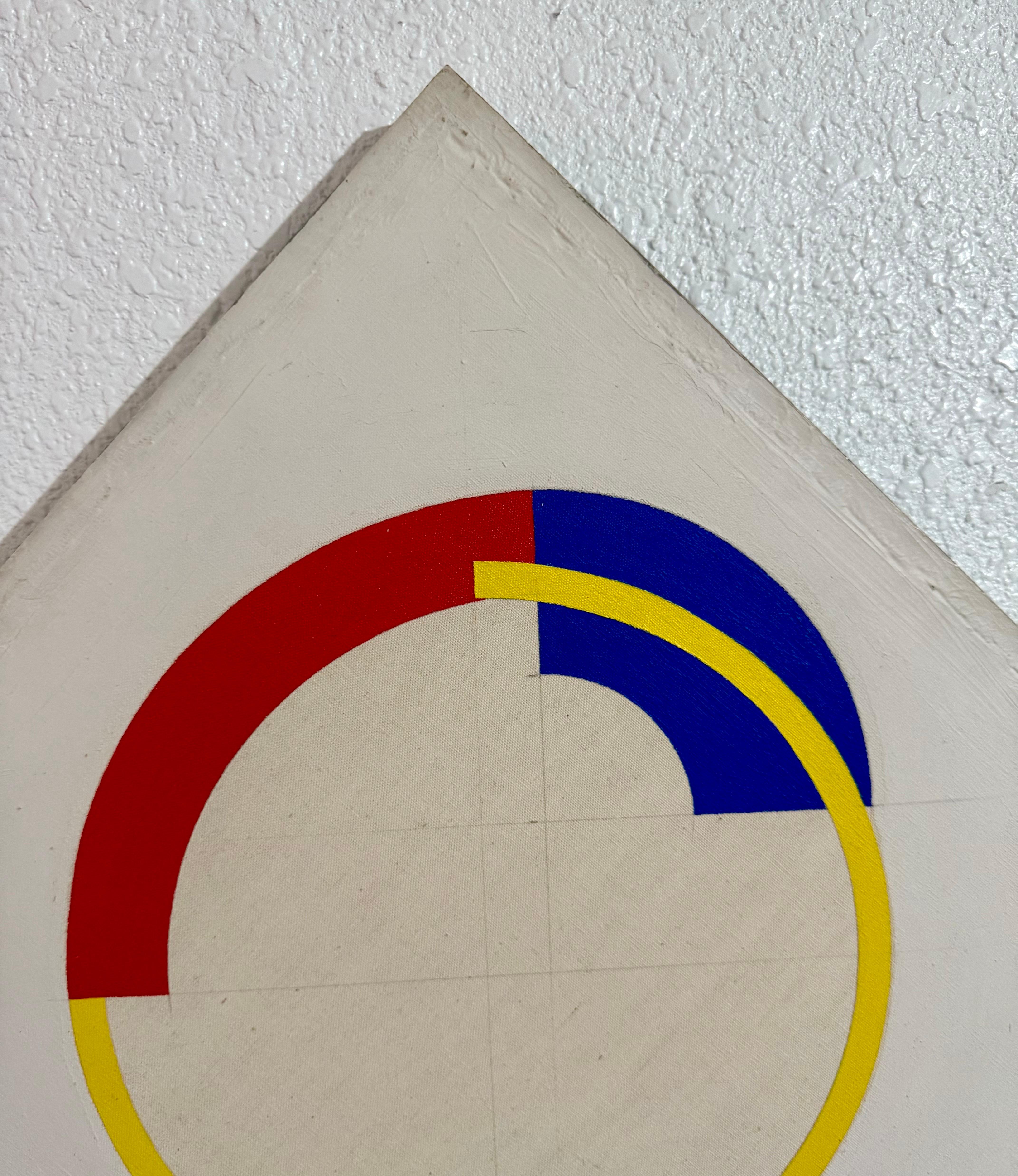 Op Art Pittura geometrica astratta a bordi duri John Pearson in vendita 8