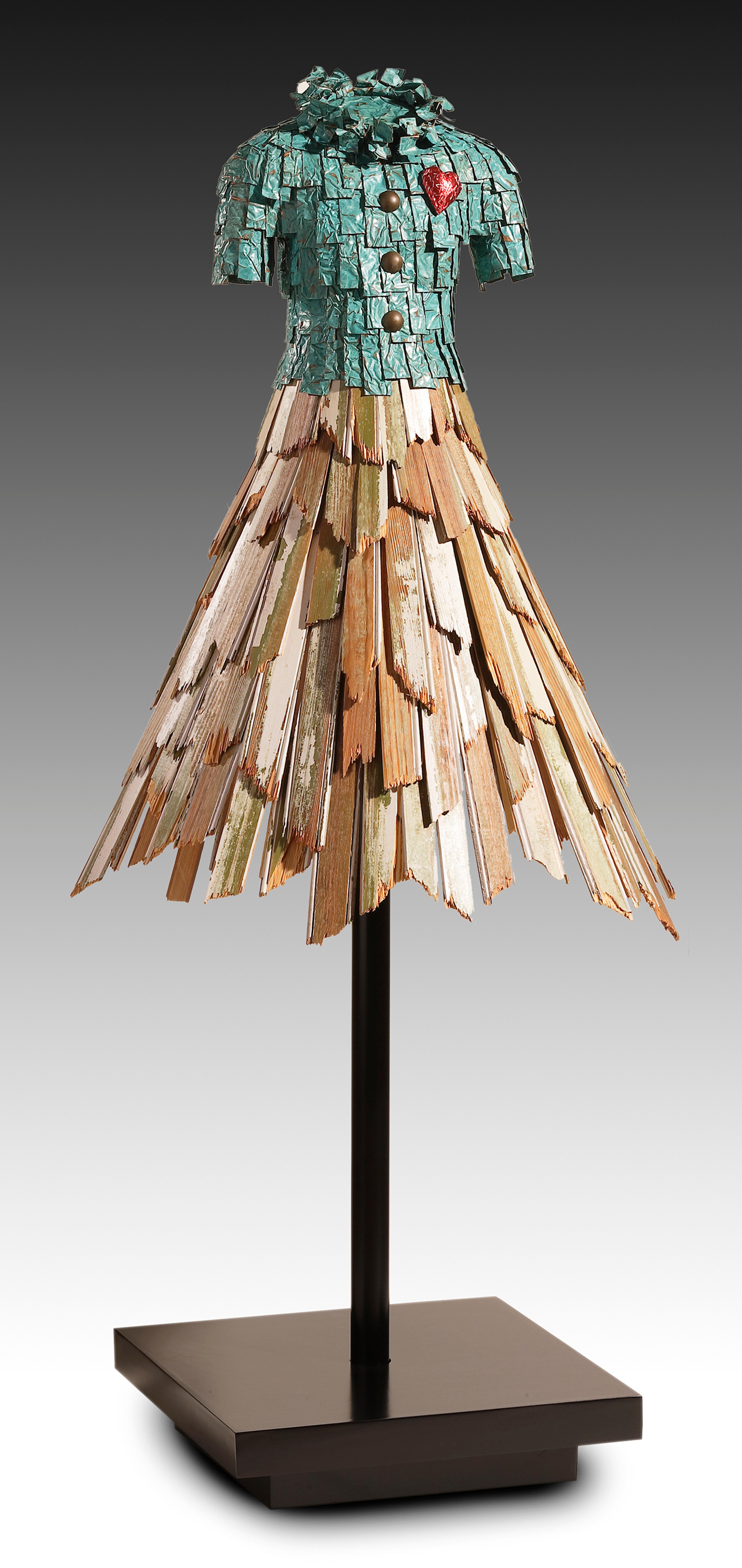 John Petrey ''Nathan'' Mixed Media Art Sculpture Featuring Found