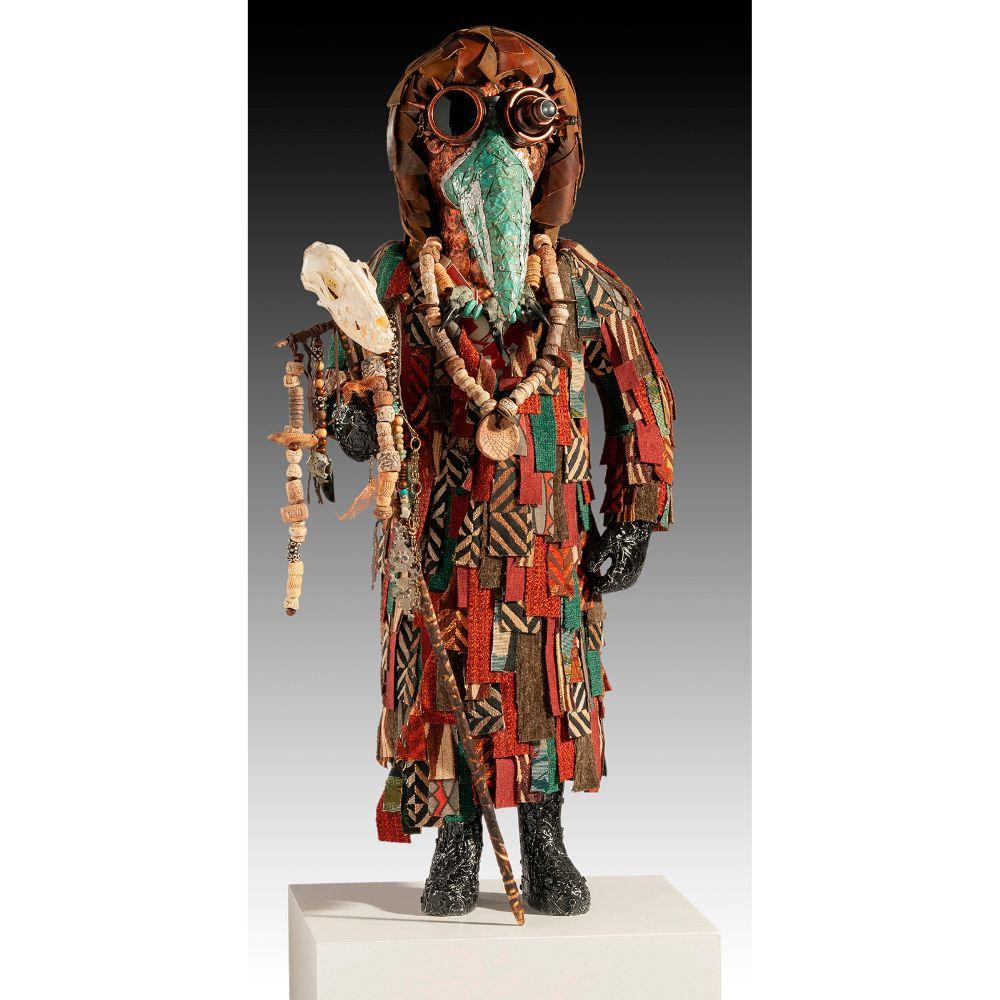 Shaman - Mixed Media Art by John Petrey