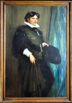 1887 Porträt Smith Taylor Whitehead Esq. in theatralischer Kostüm aus dem 16. Jahrhundert.