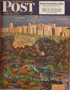 New Yorker Regenbogen, Post-Cover
