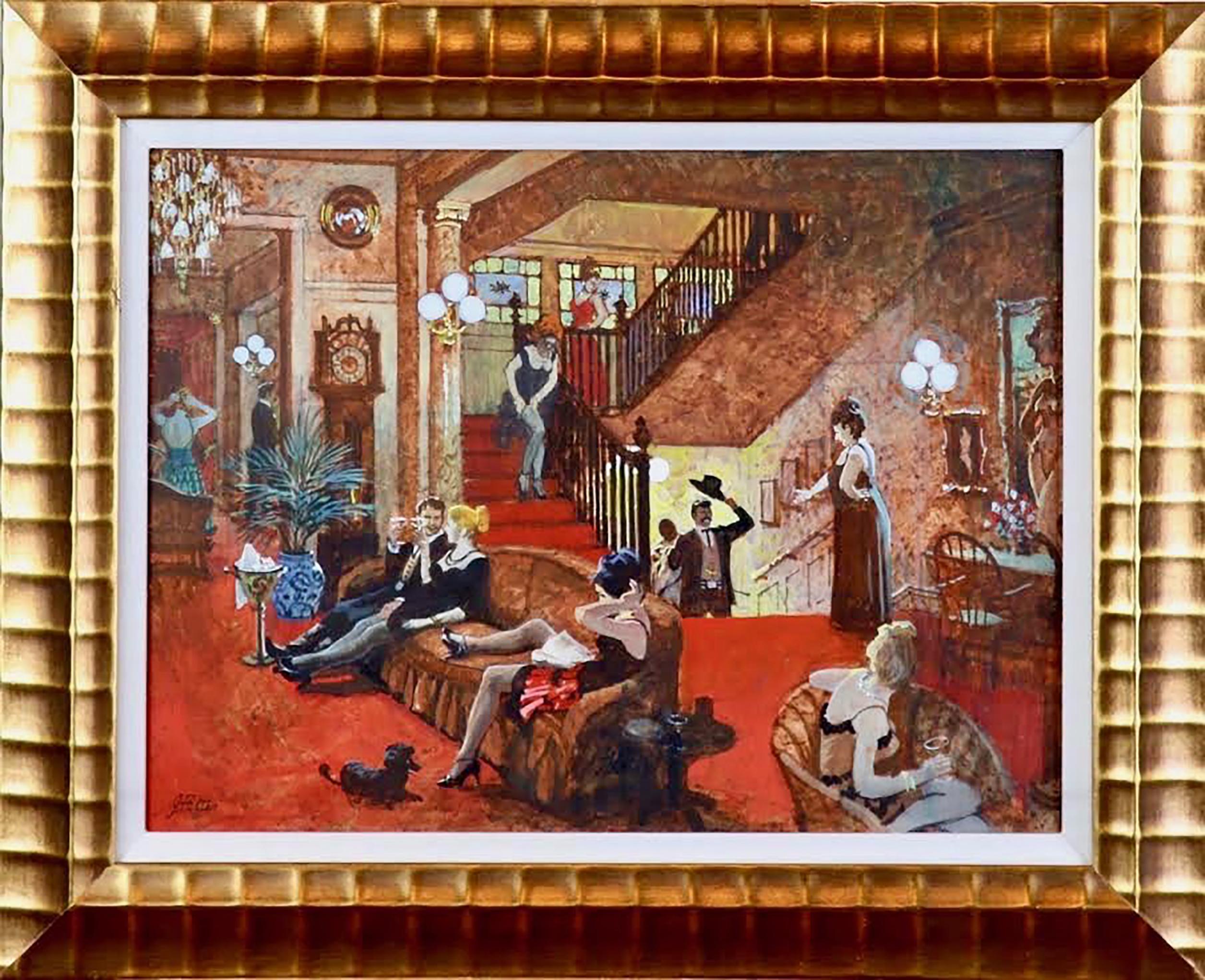 Studia per il weekend di San Francisco - Painting di John Philip Falter