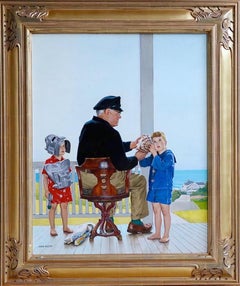 Summer by the Sea, Saturday Evening Post Cover, 1956