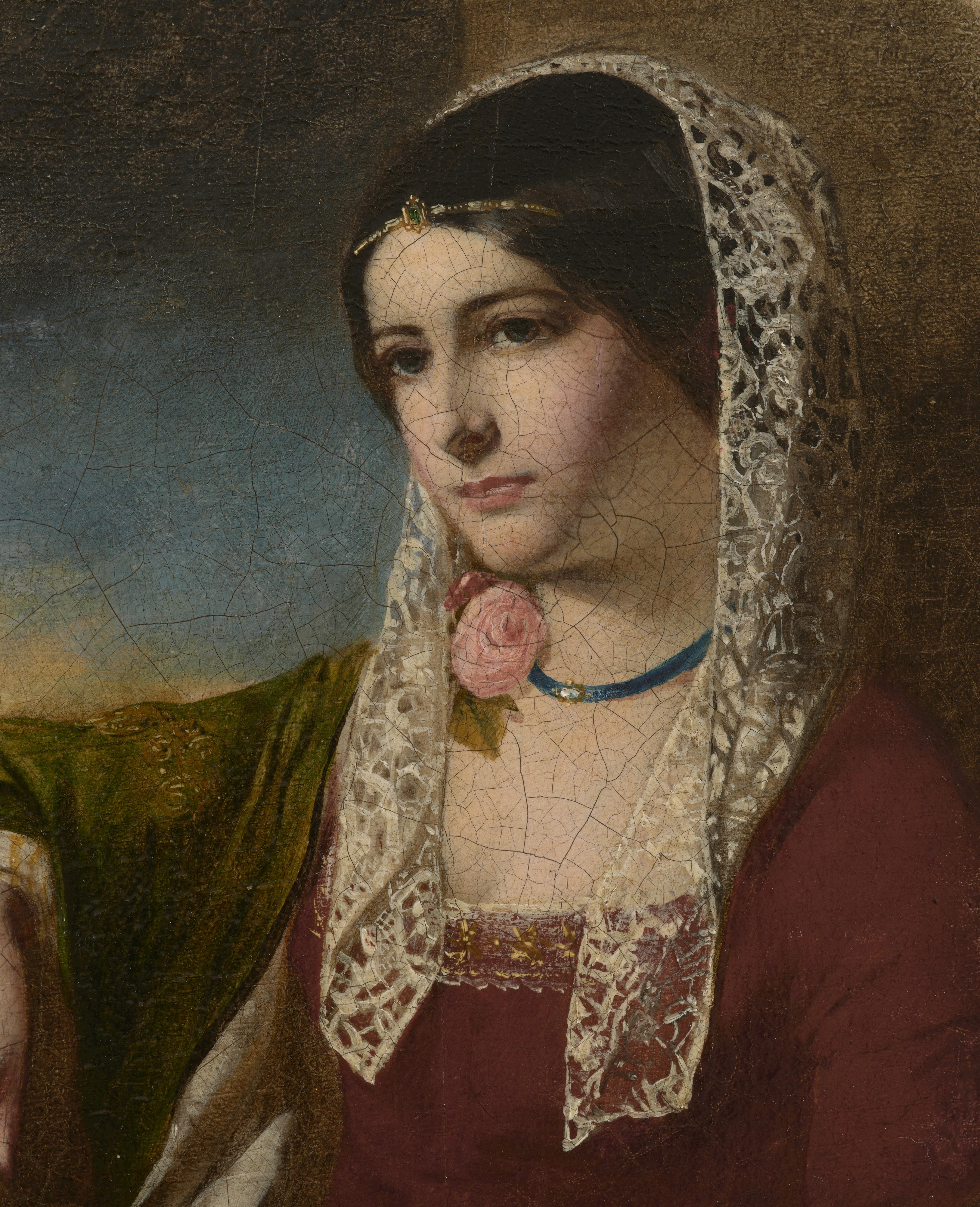 John Philips 1817 -1857, est un peintre écossais né dans un milieu pauvre mais identifié pour ses capacités artistiques et parrainé par Lord Panmure le comte de Dalhousie. John Philips était connu pour ses couleurs vives.  Les images espagnoles