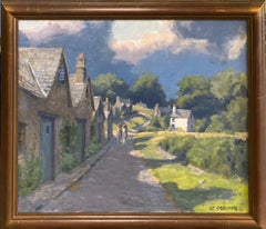 South Gloucestershire, original English impressionist landscape 