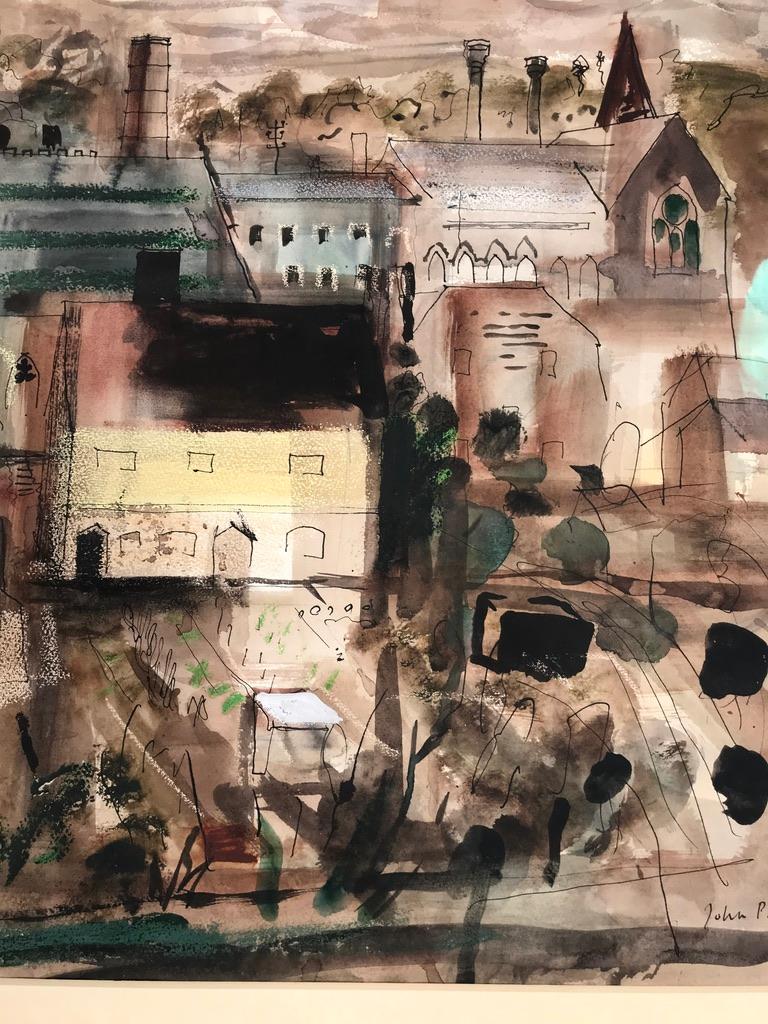 JOHN PIPER (1903-1992)
COALPORT SHROPSHIRE, 1957
Firmado abajo a la derecha
57x78cm
PROCEDENCIA :
Colección privada
Galería Paisnel
Colección privada
Amplia catalogación disponible previa solicitud


Tras convertirse en uno de los principales