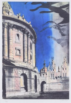Radcliffe Camera, University of Oxford lithograph by John Piper