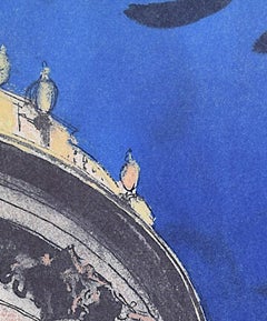 Radcliffe Camera, University of Oxford lithograph by John Piper