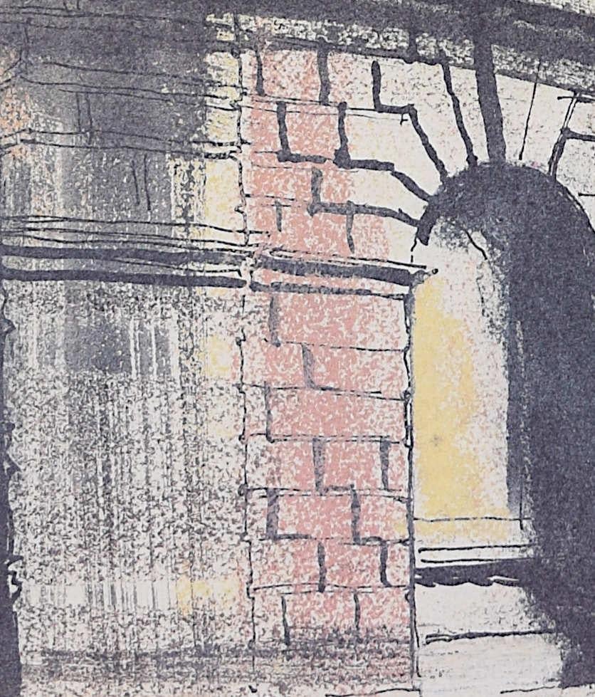 Radcliffe Camera, University of Oxford lithograph by John Piper For Sale 2