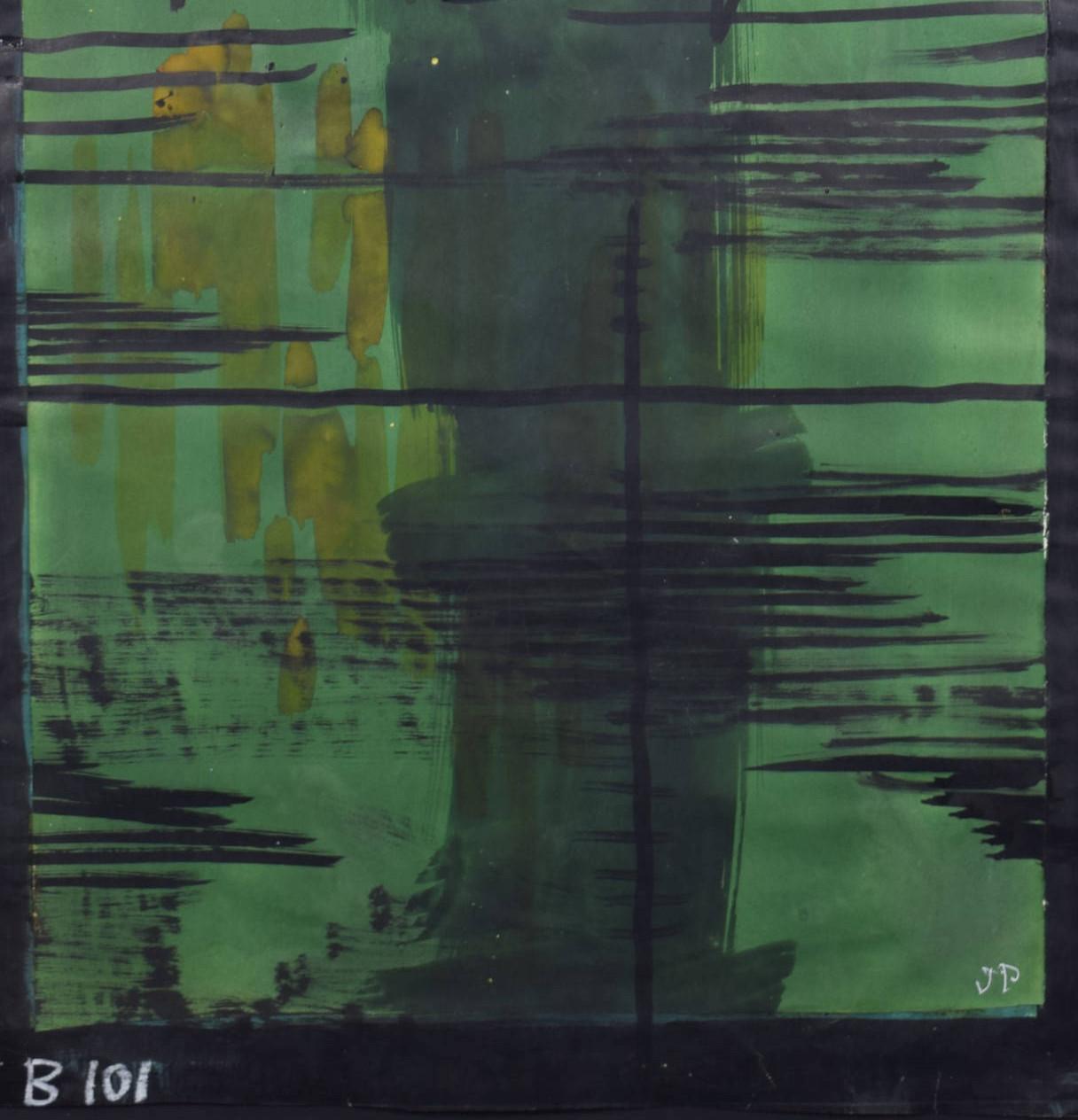 Buntes Glasfenster der Kathedrale Baptistry von John Piper für Coventry im Angebot 1