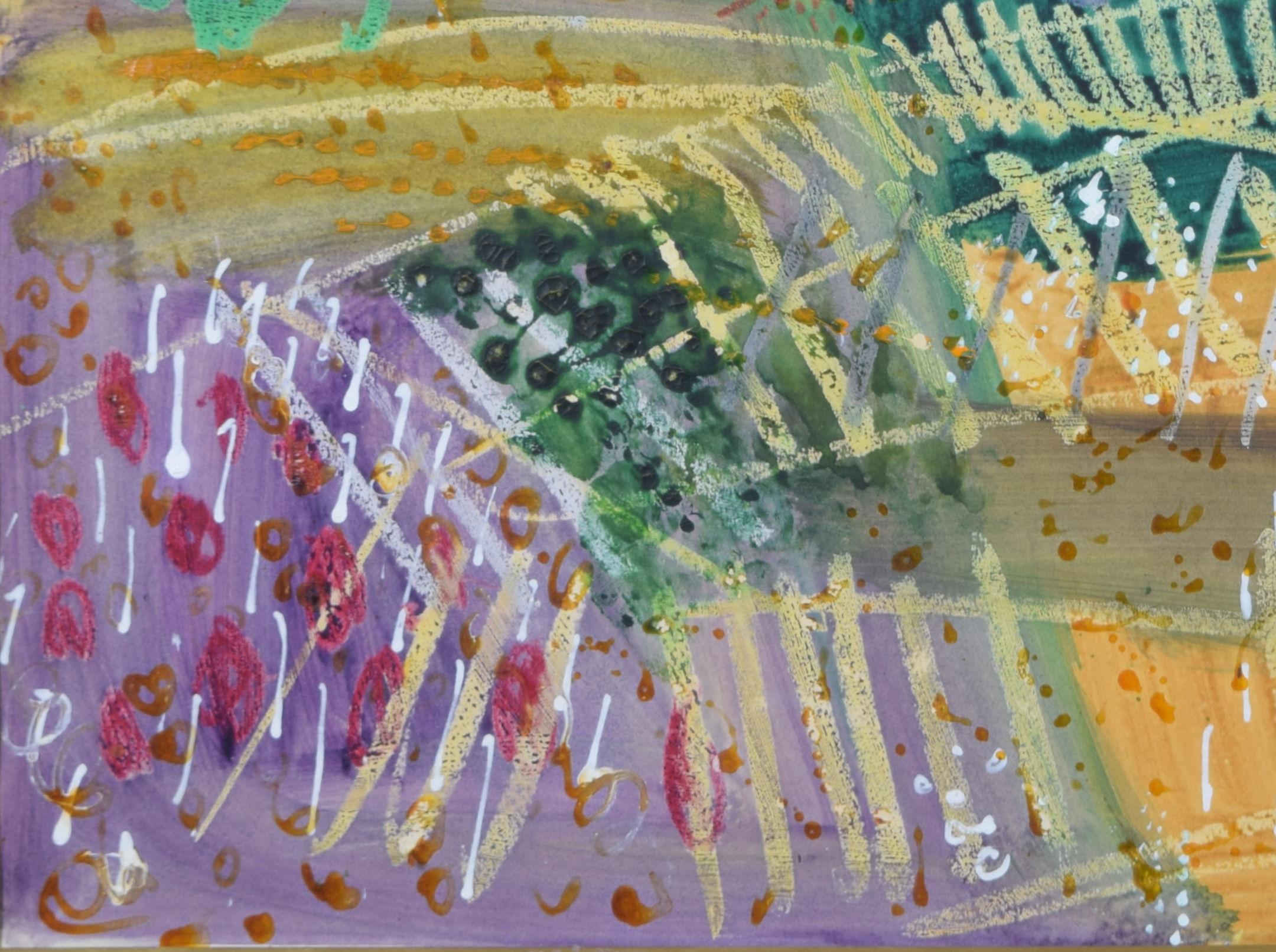 John Piper pintura de Montagne cerca de St Emilion Modern British Art 1