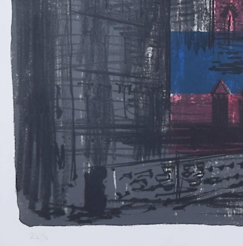 John Piper: St James the Less, Westminster screenprint Modern British Art - Print by John Piper CH