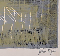 Westminster School II lithograph by John Piper