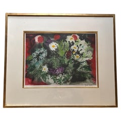 John Piper Etching with Aquatint - Late Summer Flowers - Signed and No 47/70
