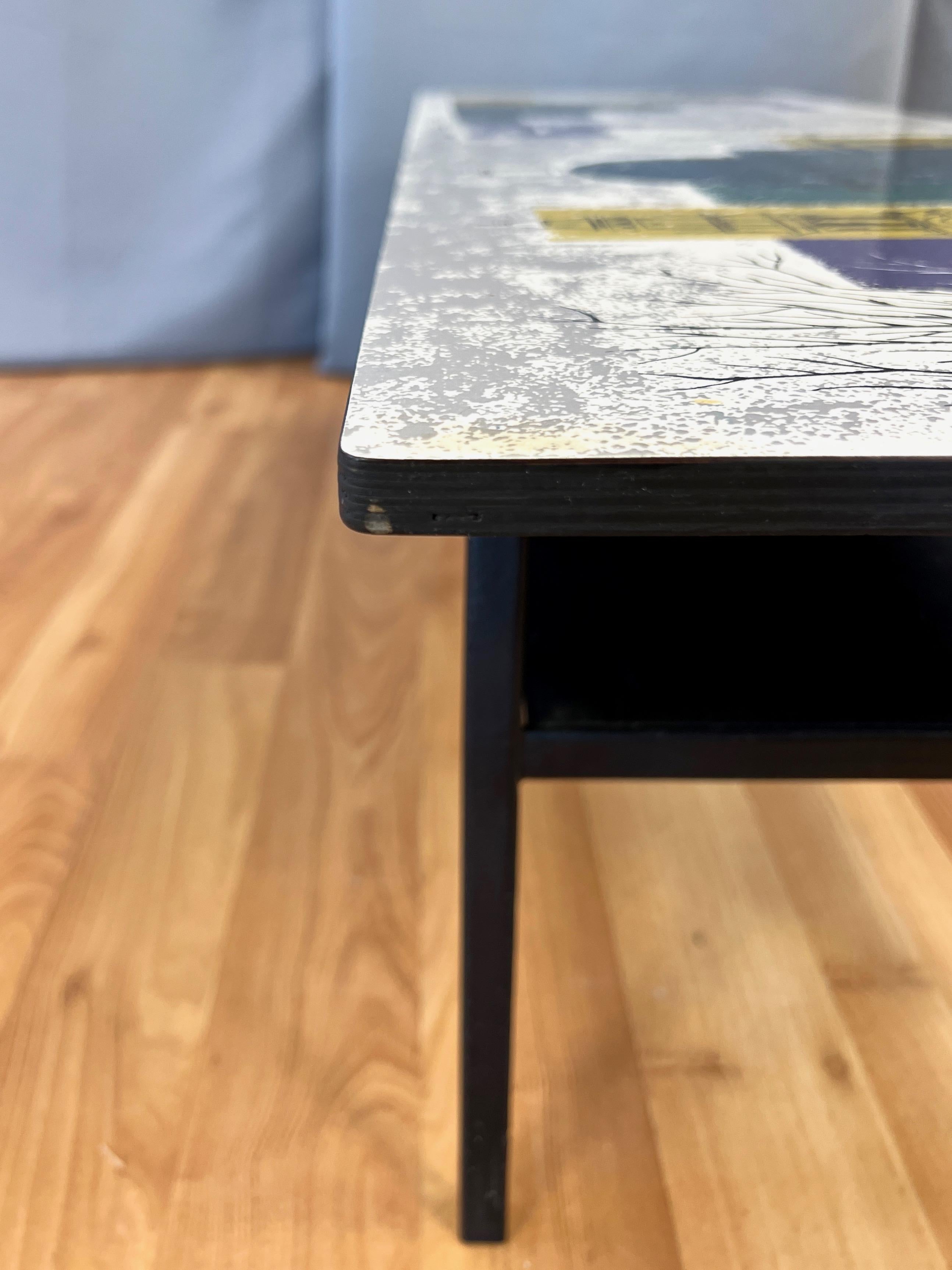John Piper London Skyline Coffee Table by Myer for Conran and Heal’s, c. 1960 3