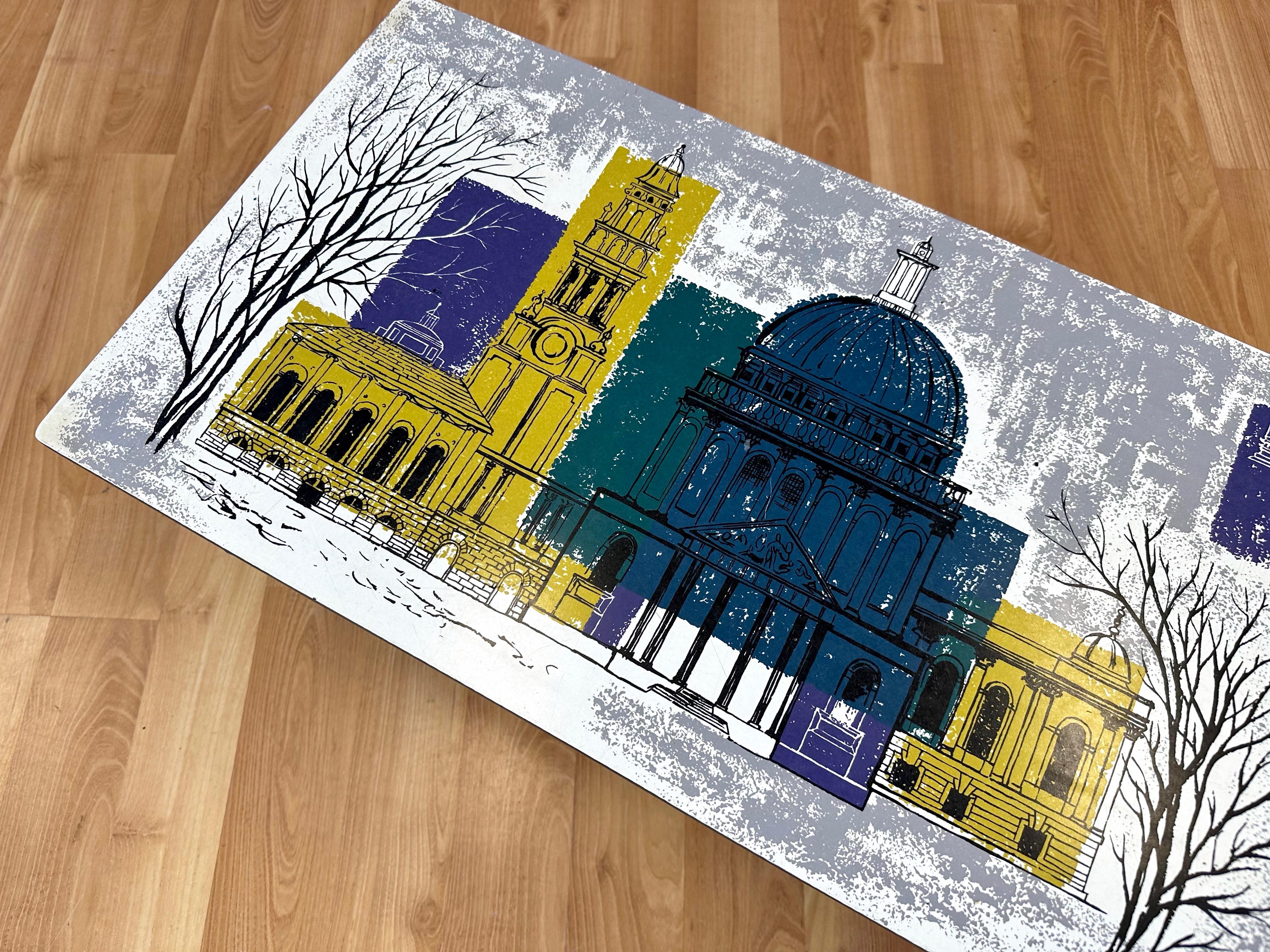 John Piper London Skyline Coffee Table by Myer for Conran and Heal’s, c. 1960 7