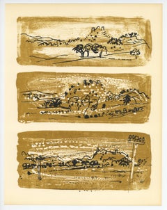 "Dryslwyn Castle" original lithograph