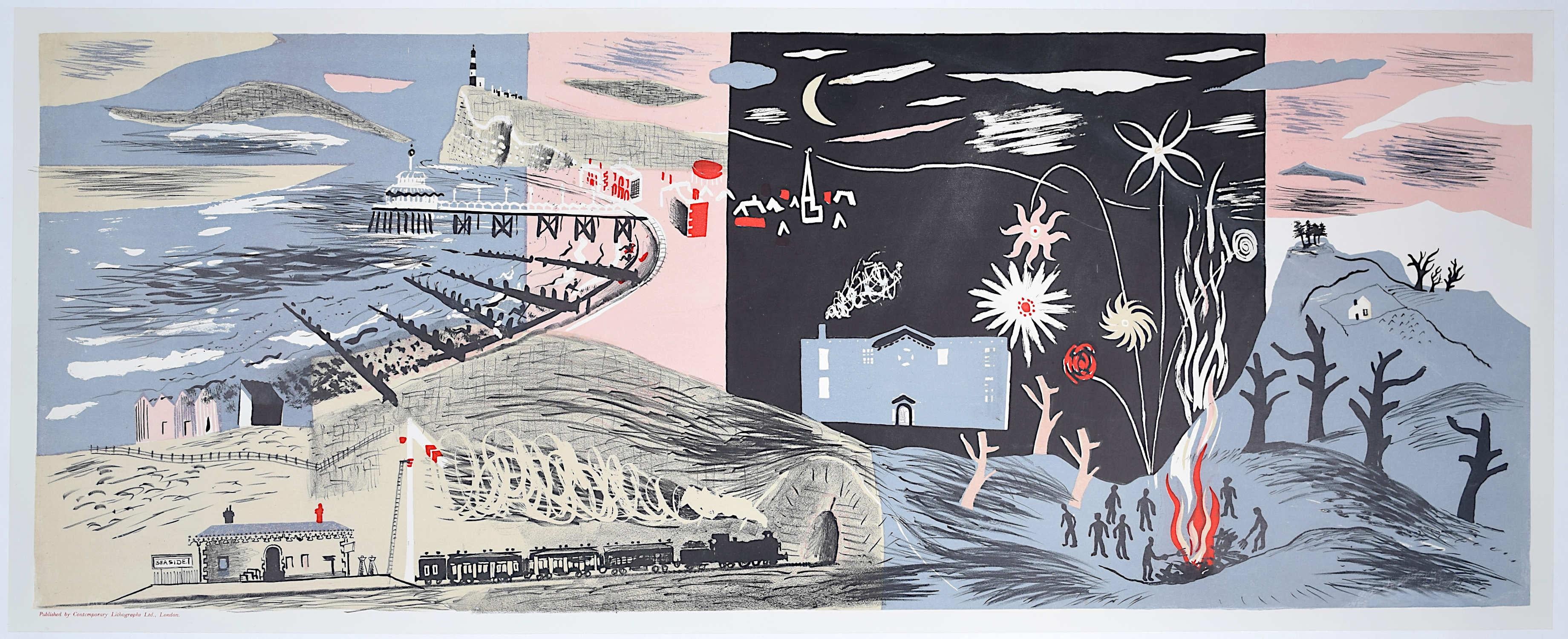 John Piper: 'Nursery Frieze II' lithograph