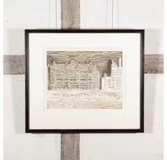 Metropole Hotel from West Pier, from Brighton Aquatint by John Piper, 1939