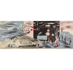 Fregio dell'asilo nido II di John Piper, 1936