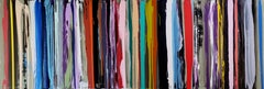 Swire - multi colored striped horizontal painting