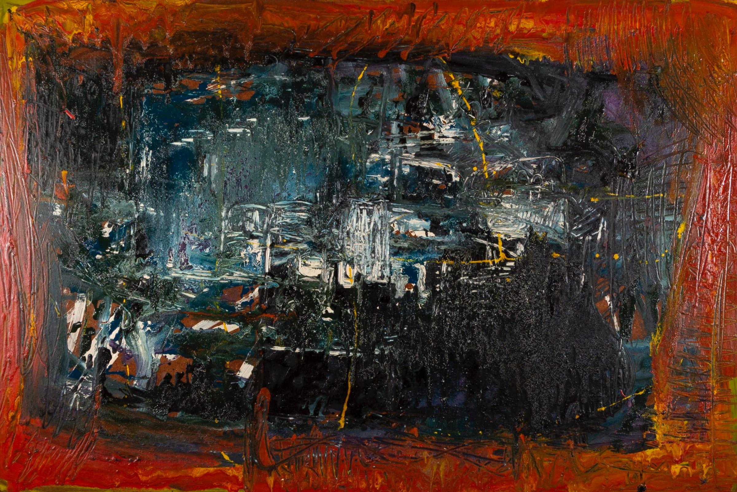 Abstracto sin título, pintura al óleo sobre tabla de John Plumb, 1956/57

Más información:
Técnica: Óleo sobre tabla
81.3 x 121.9 cm
32 x 48 in