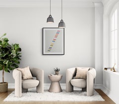 Color Ladder 1970 Signed Limited Edition Screen Print