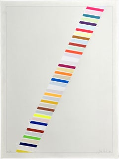 Color Ladder 1970 Signed Limited Edition Screen Print