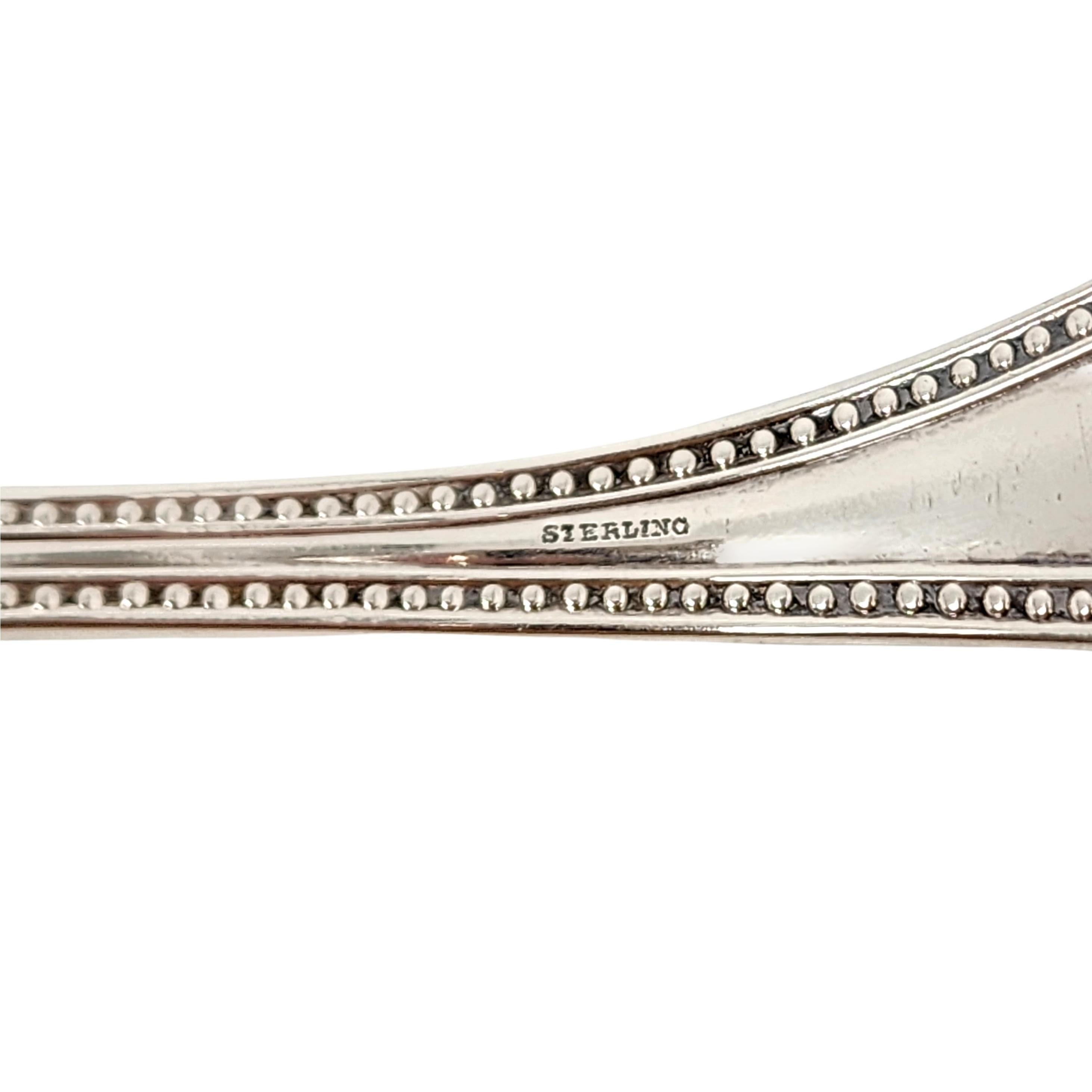Louche à perles en argent sterling John Polhamus pour Tiffany & Co avec monogramme en vente 6