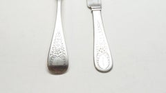 John Polhamus for Tiffany & Co. Sterling Silver Spoon and Knife, J*P