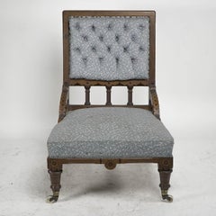 John Pollard Seddon Attri, Probably for C. Seddon A Gothic Revival Nursing Chair