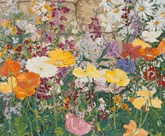 John Powell - Framed Contemporary Serigraph, Iceland Poppies