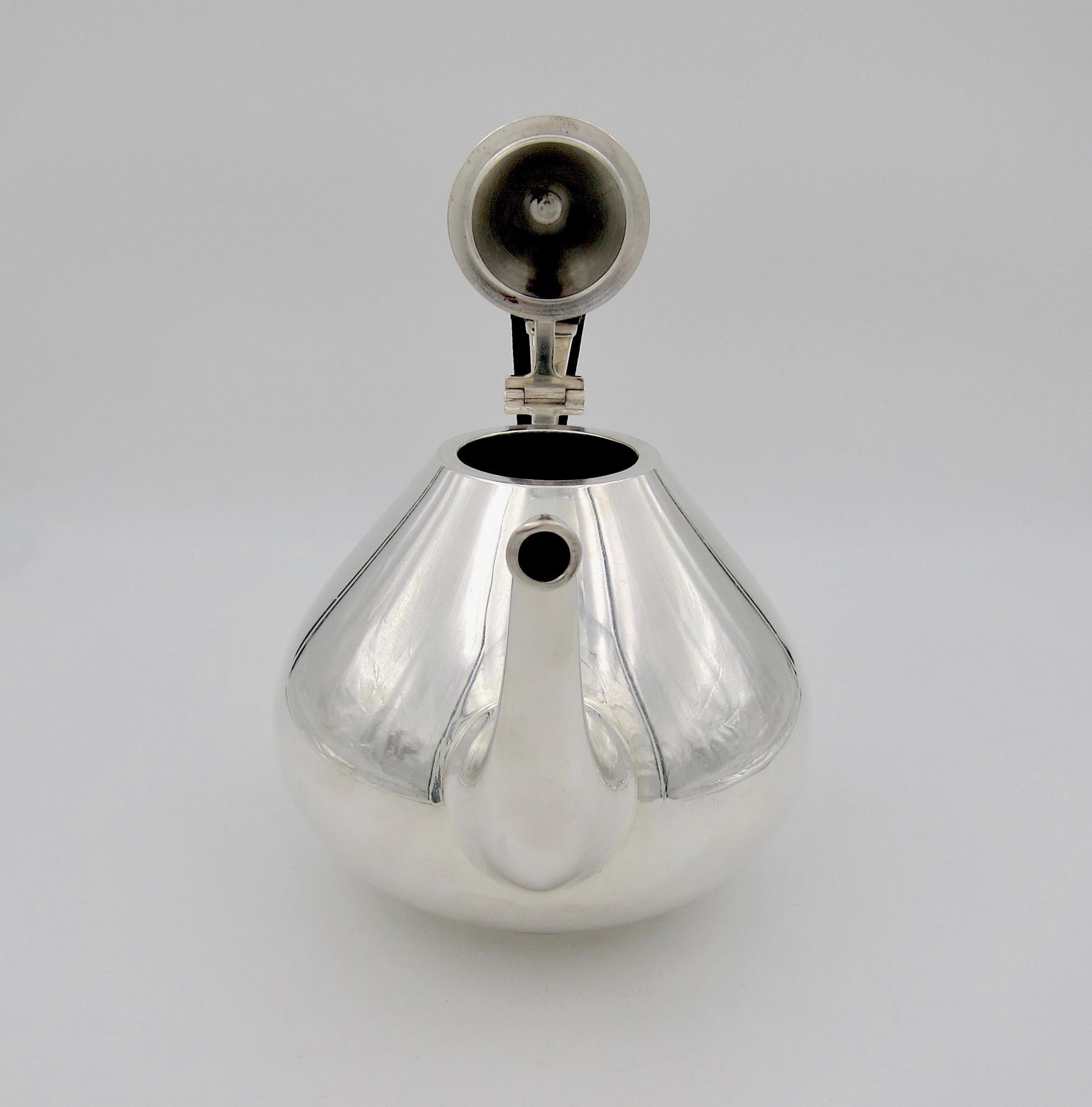 Woven John Prip Midcentury Dimension Coffee Pot for Reed & Barton