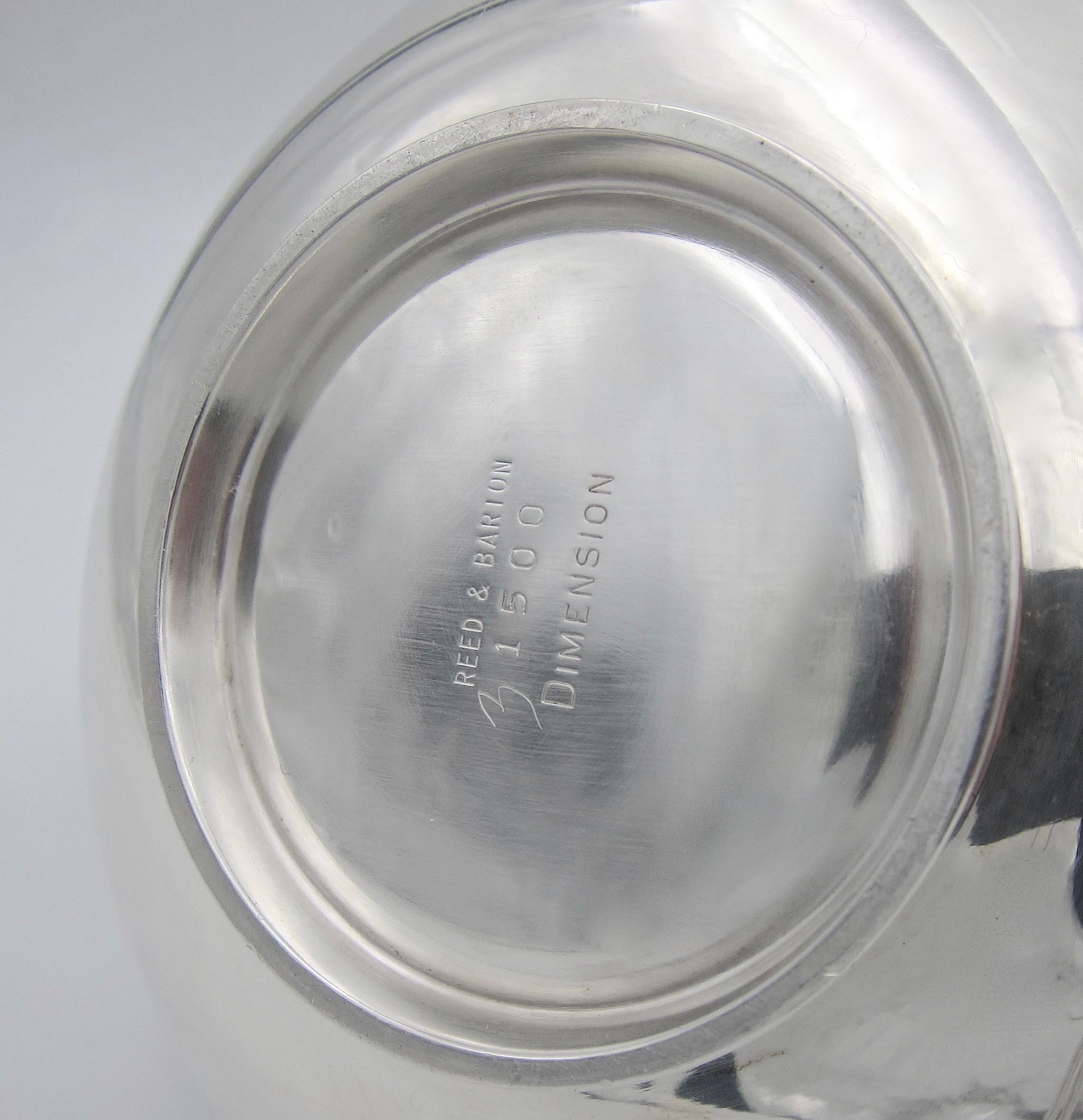 Silver Plate John Prip Midcentury Dimension Coffee Pot for Reed & Barton