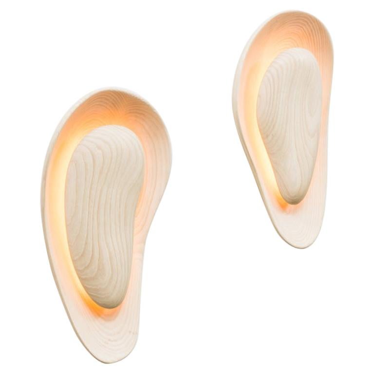 John Procario, Basin Series Wall Sconce Pair, USA For Sale