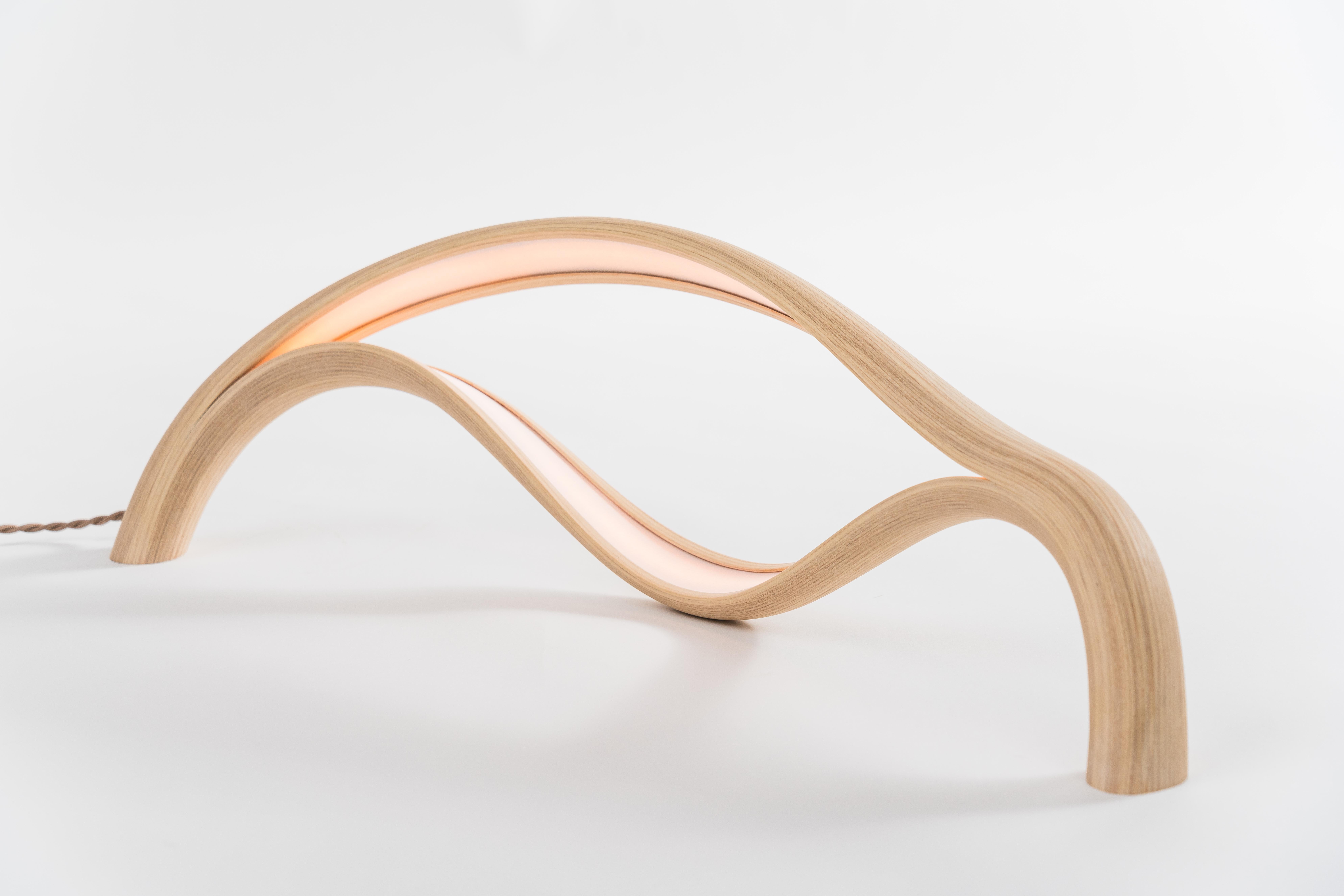 L'exploration par John Procario d'œuvres de table à échelle réduite, intitulées Luminaires, prend une nouvelle dimension avec Luminaire III. Utilisant le même processus de construction que ses œuvres Freeform à grande échelle, Procario a développé