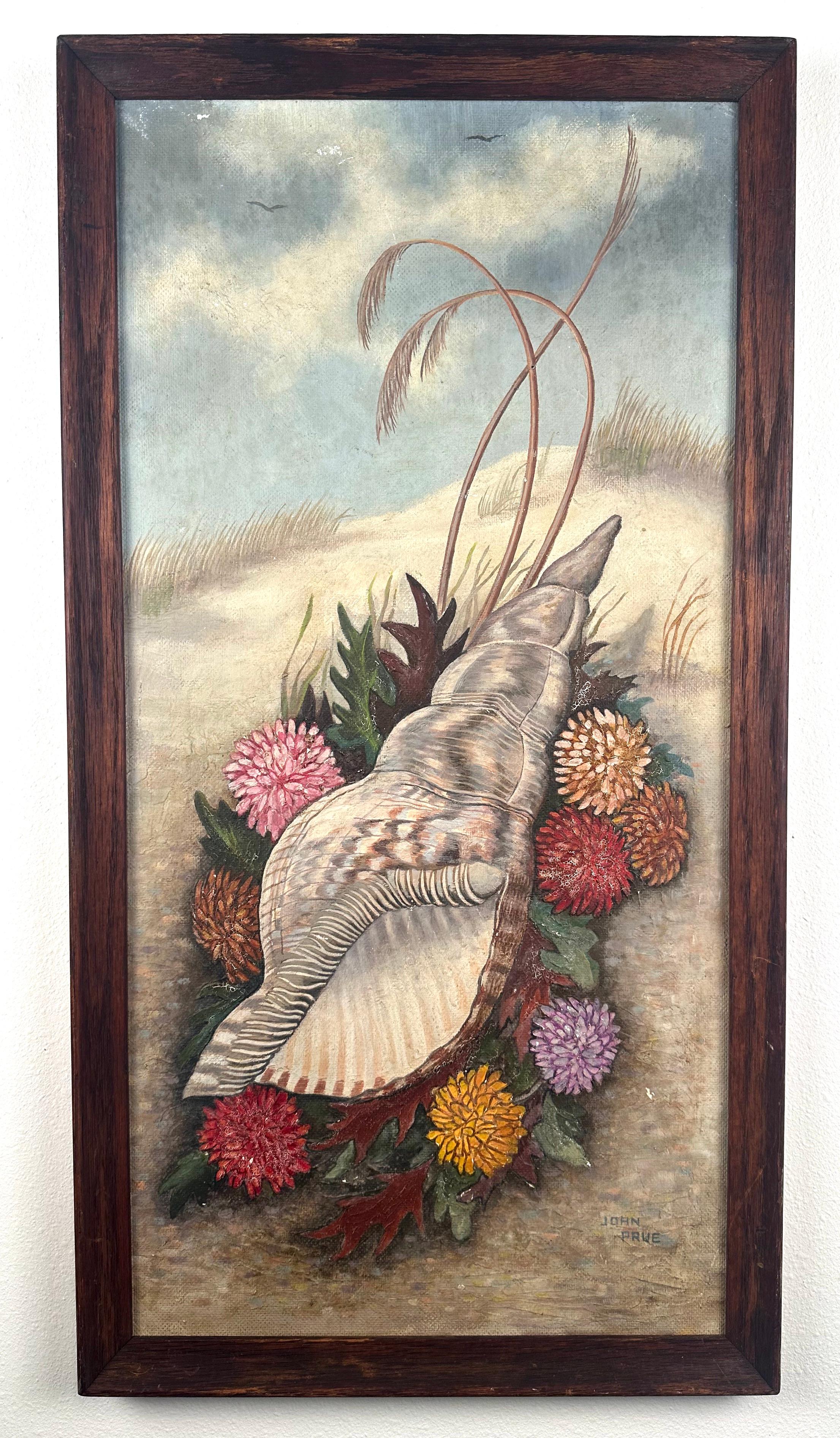 Surrealist Seashells Still Life For Sale 5