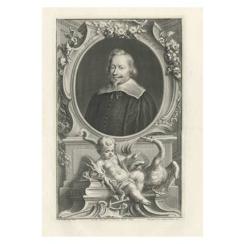 John Pym Portret, Who Helped Establish Foundations of Parliamentary Democracy