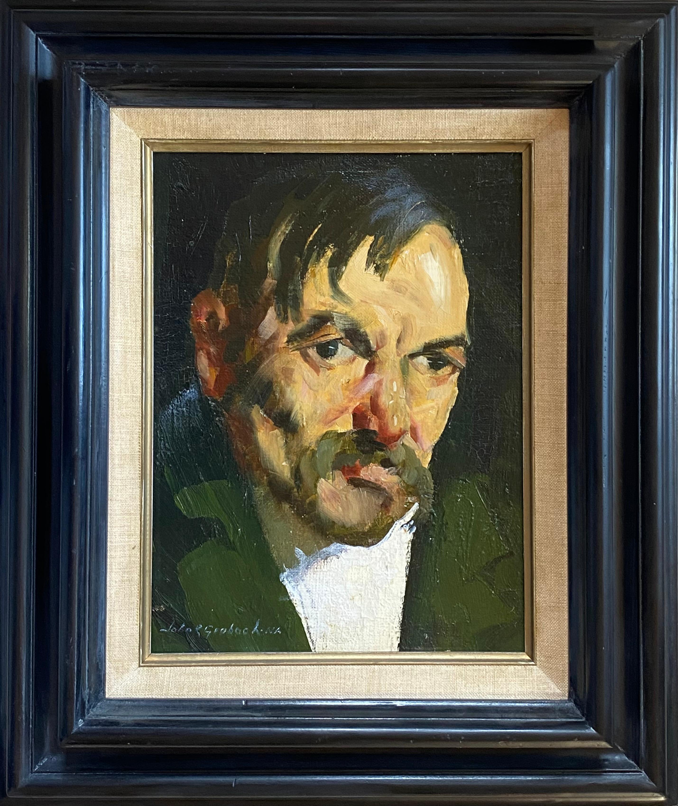Portrait Painting John R. Grabach - Portrait d'un homme