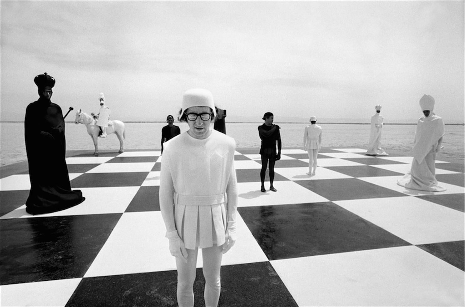 John R. Hamilton Black and White Photograph - Woody Allen, 1973