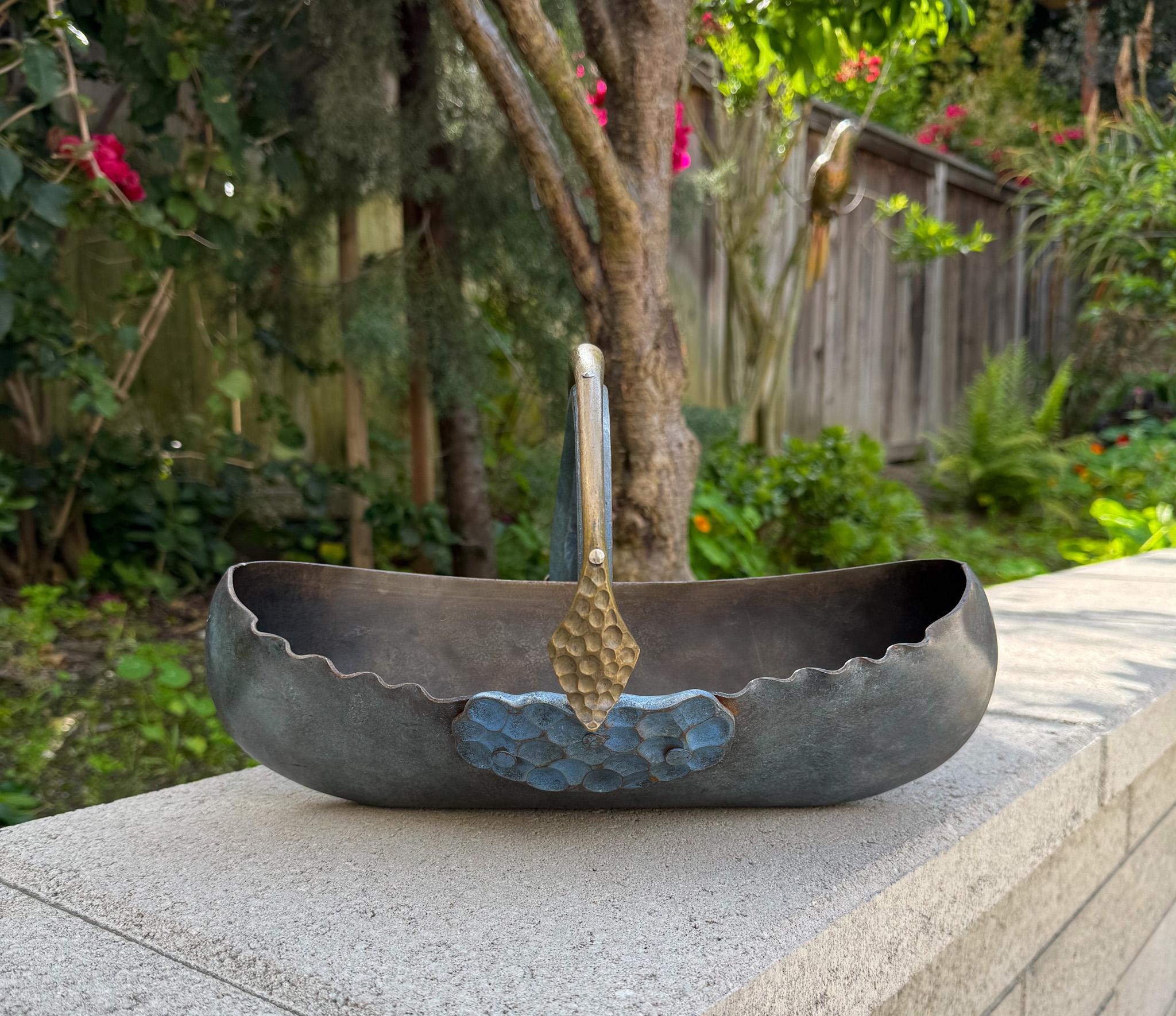 John Rais Blacksmith Mixed Metal Sculpture, United States, 2005 For Sale 6
