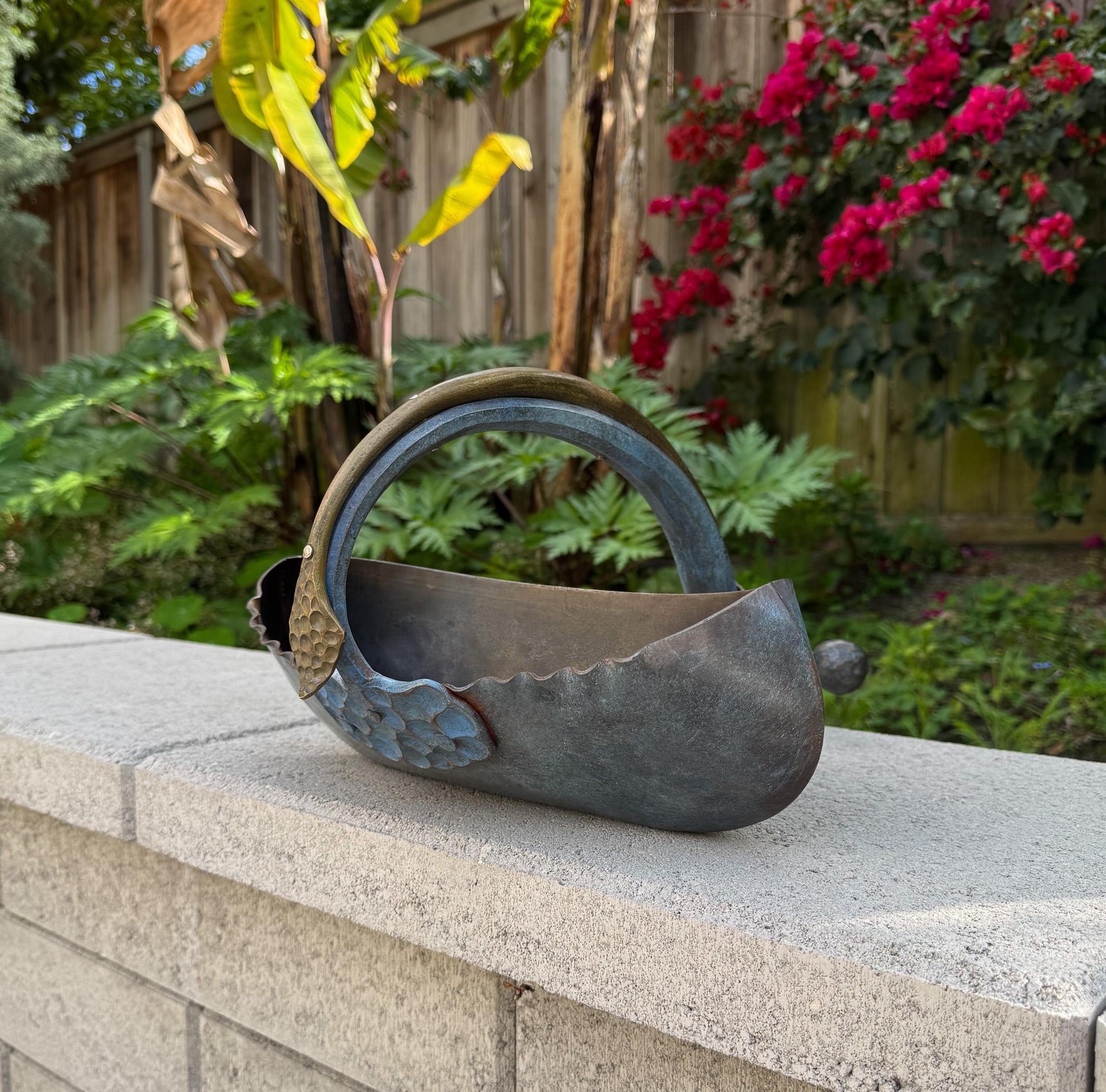 John Rais Blacksmith Mixed Metal Sculpture, United States, 2005 For Sale 8
