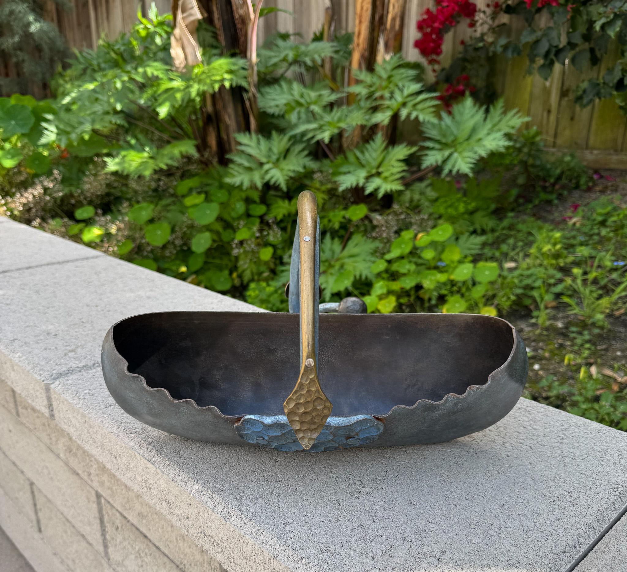 John Rais Blacksmith Mixed Metal Sculpture, United States, 2005 In Good Condition For Sale In San Juan Capistrano, CA